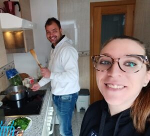 cocinando